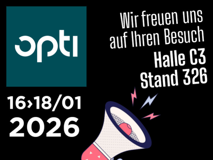 Wir werden auf der Interlook und der Opti im Jahr 2026 vertreten sein